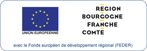 Logos Union Européene et Région Bourgogne Franche Comté